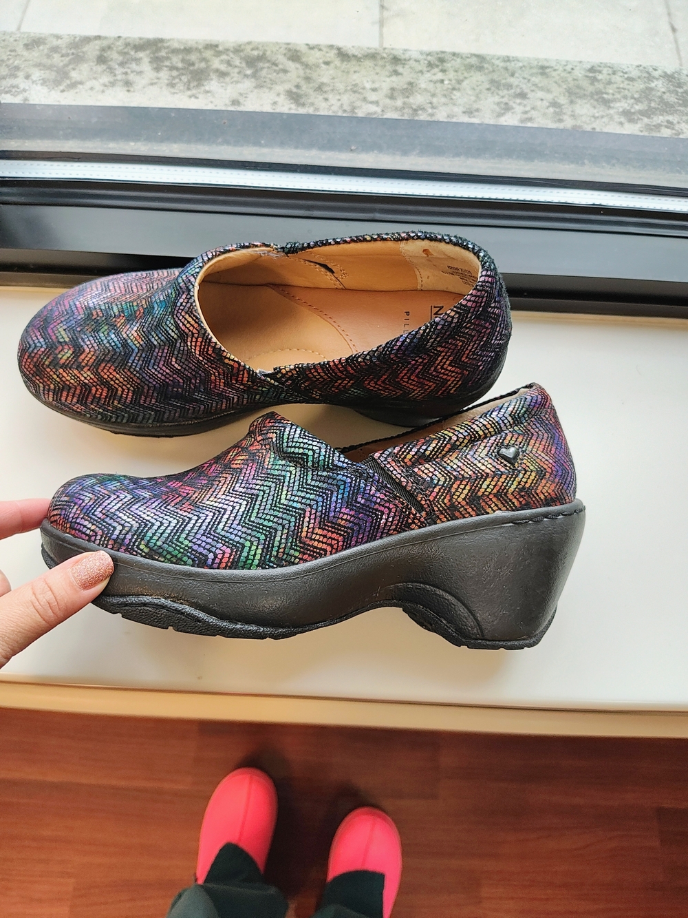 Nurse mates Slip-On Clog Size 6.5